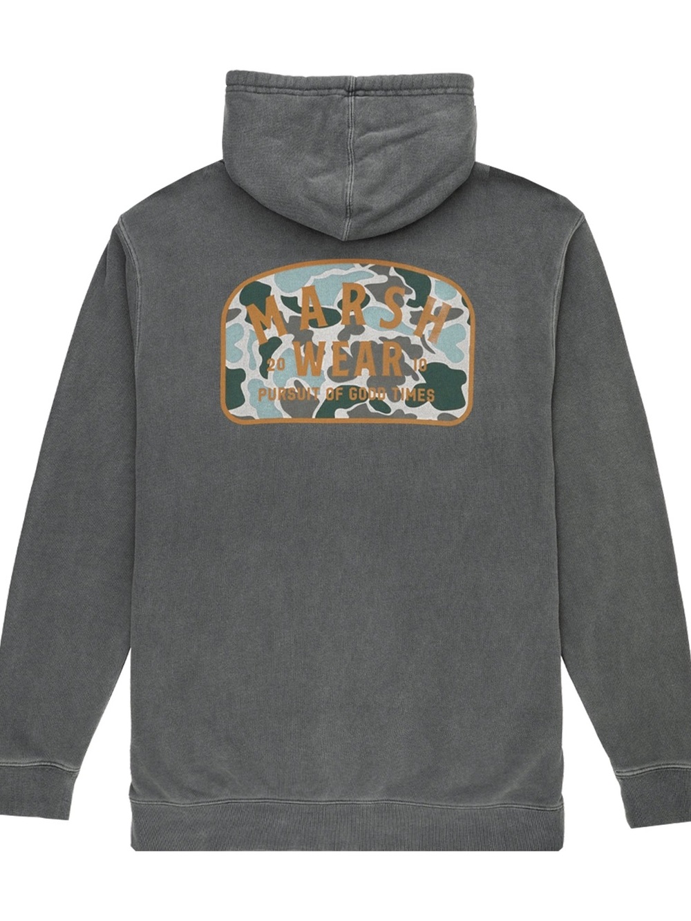 Marsh Wear Grey Alton Camo Pullover Hoodie